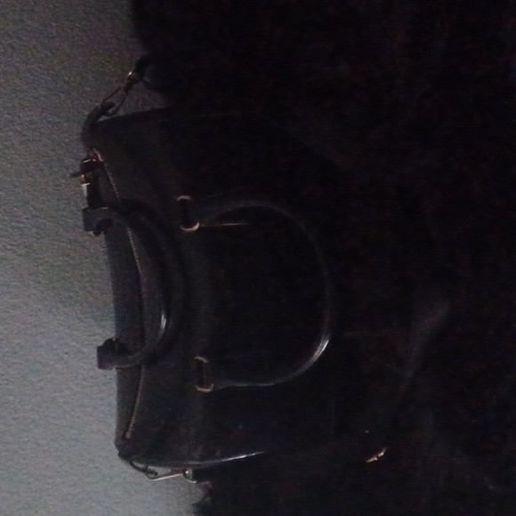 Clear Transparent Jelly Shoulder Bag/Crossbody. Color dark brown - Picture 2 of 7